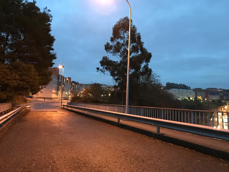 <p>Proposta de senda peonil/ciclista entre O Milladoiro e Santiago de Compostela. Fotos de tramos.</p>
