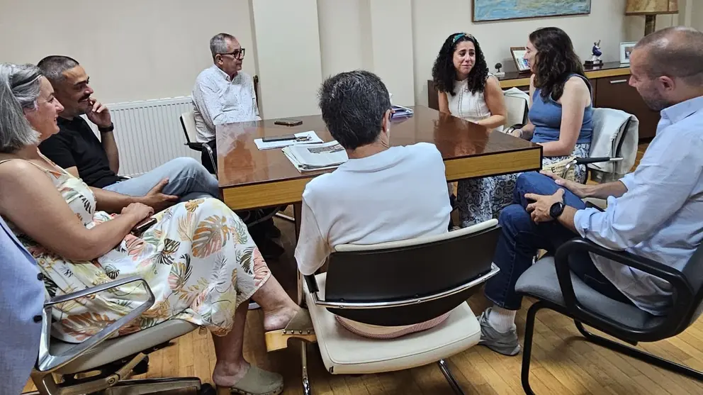 Xuntanza cos responsables de deportes do Concello de Carballo