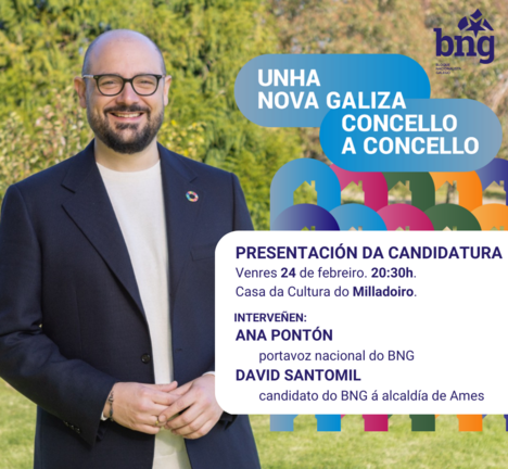 Presentaci&oacute;n da candidatura do BNG de Ames &aacute;s municipais 2023