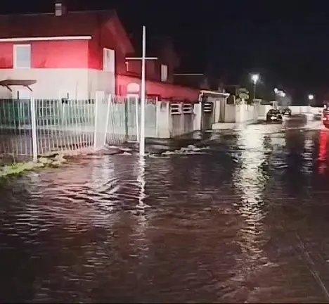 Inundaci&oacute;n Ames 8 de xaneiro de 2025