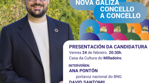 Presentaci&oacute;n da candidatura do BNG de Ames &aacute;s municipais 2023